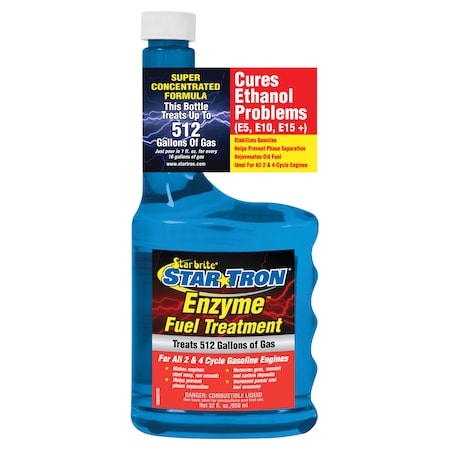 Star Brite Star brite 093032 Star Tron Enzyme Fuel Treatment Concentrated Gas Formula - 32 oz 093032